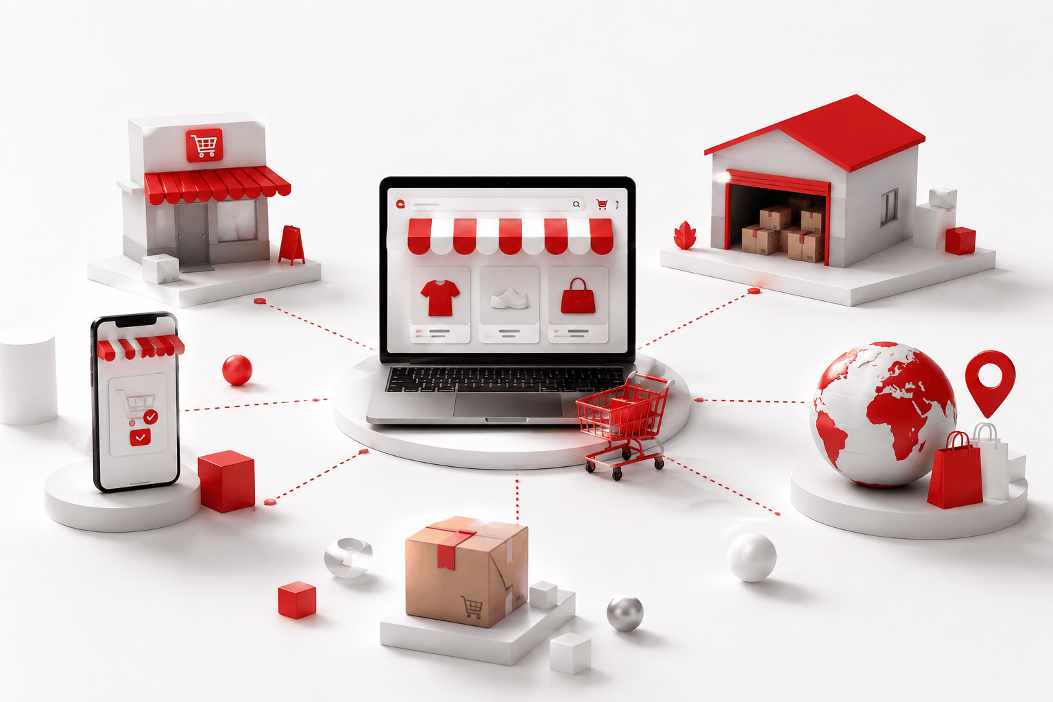 انواع فروشگاه اینترنتی